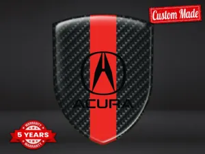 Honda Acura Etiquetas Negocio Resistentes Estilo Personalizables